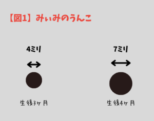 うんこの直径